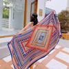 90x180cm Bikini Large Shawl Bohemian Flower Hijab Shawl New Hijab Scarf  Summer