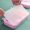 Многоразовая силиконовая форма для мороженого с крышкой DIY Домашняя форма для эскимо Без BPA Легко извлекаемая форма для ледяных палочек
