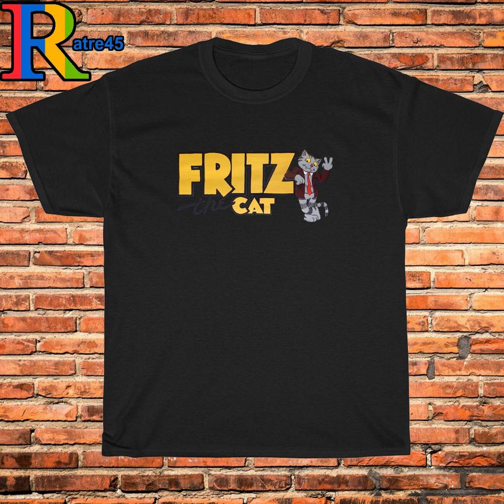 Men's and Women's T-shirts Fritz The Cat Classic Animated