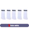 1/5 Pairs Toes Short Socks Woman Girl Cotton Striped Solid Breathable Soft Elastic Invisible Socks 5 Finger Socks Harajuku