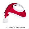 Horse Christmas Hat Party Headpiece Velvet Santa Xmas for Dress Up