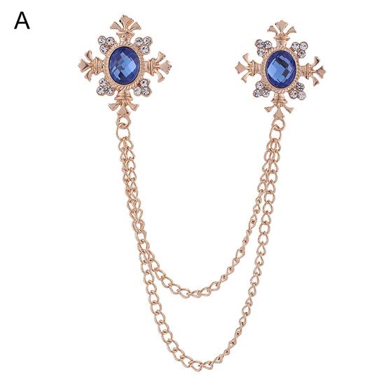 Stylish Brooch Pin Eye-catching Alloy Shining