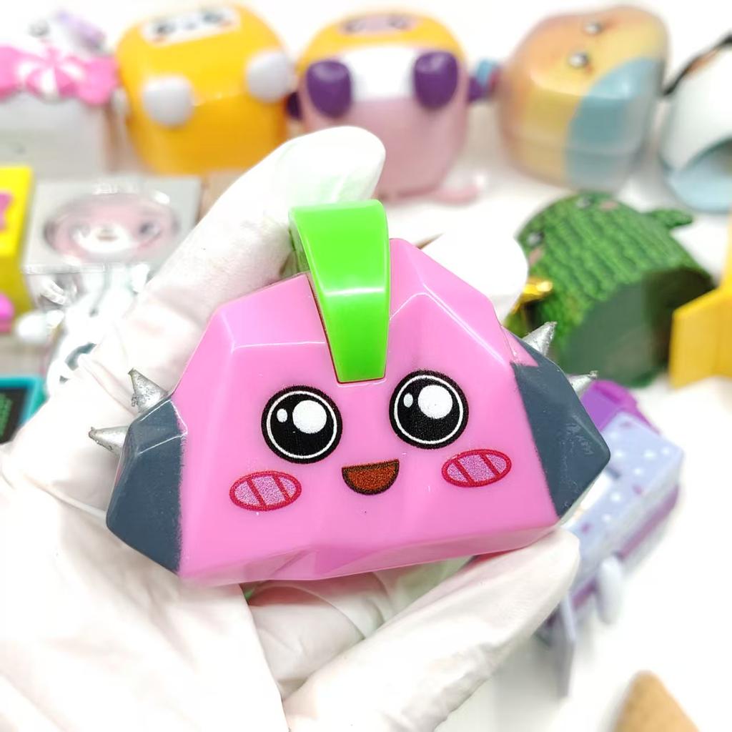 1 шт. 5-8 см Оригинальная фигурка Lankybot Прекрасная коллекция Ультра Редкое Издание Мини-фигурки Игрушки Золотой Робот Дети Девочки Лучшие Подарки Безопасно для Детей Развлекательные