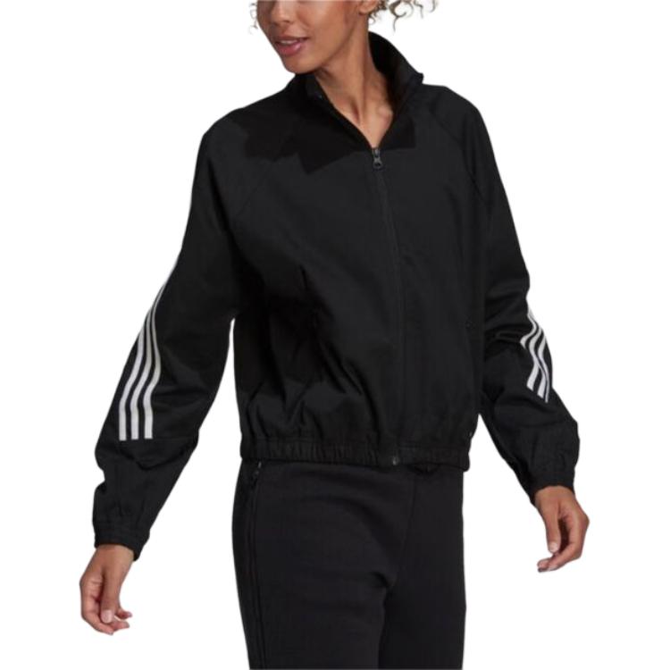 adidas Куртки Женские Черный Стойка Умеренный Другое GU9684