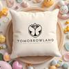 Наволочка на подушку Музыкальный фестиваль Tomorrowland Плюшевая ткань Мягкая Двусторонняя печать Диван Теплая Зимний Дом Подарок Наволочка
