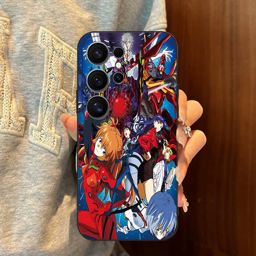 Горячий Аниме E-Evangelions Чехол для Телефона Для Samsung S 24 Fe 25 Ultra Plus 20 Lite 21 30 22 23 24 22 Ultra 5G Fundas