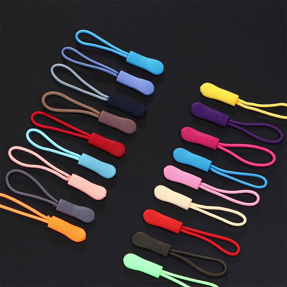 Backpack End Fit Crafts Rope Fixer Tag Zipper Ropes Zip Cord Zipper Puller Zipper Buckle