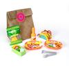 Fat Brain Toys Mexican Nachos Tacos Set Mexican Food Play Set Genuine Product Everywhere! & FA455-1