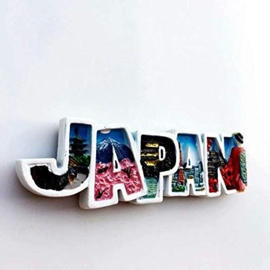 Japan 3D Refrigerator Magnet Craft Souvenir Resin Collection Travel Gift