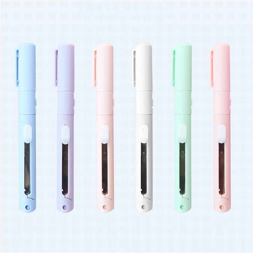 Mini for Paper Work Portable Size Sticker Cutter Pen Cutter Folding Scissor Precision Art Cutter