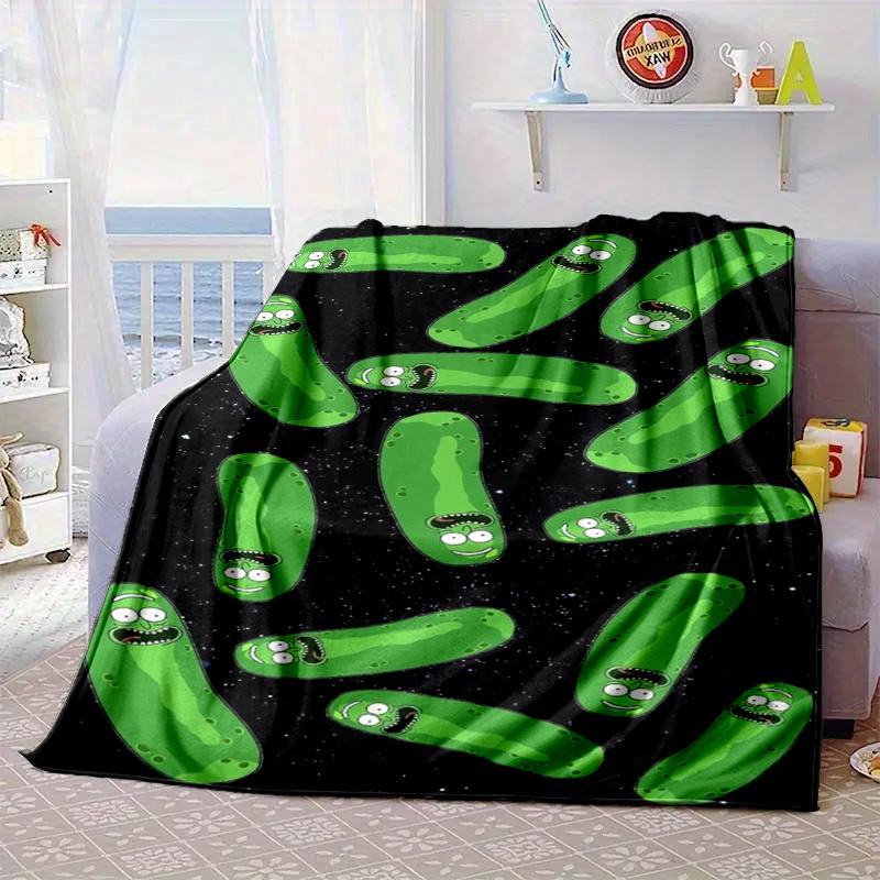 Monster Scientist Blanket Flannel Blanket for bed, sofa, Camping, Hiking, Picnic Essentials, gift for family Fan gifts