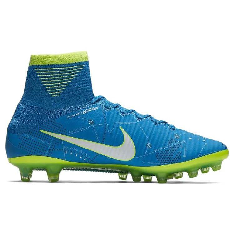 Nike Футбольные бутсы Mercurial Superfly 5 NJR Ag-Pro AG Мужские кроссовки Светло-голубые 921496-400