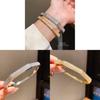 Silver Tone Zirconium Hand Chain With Retro Geometric Elements For Daily Fashion