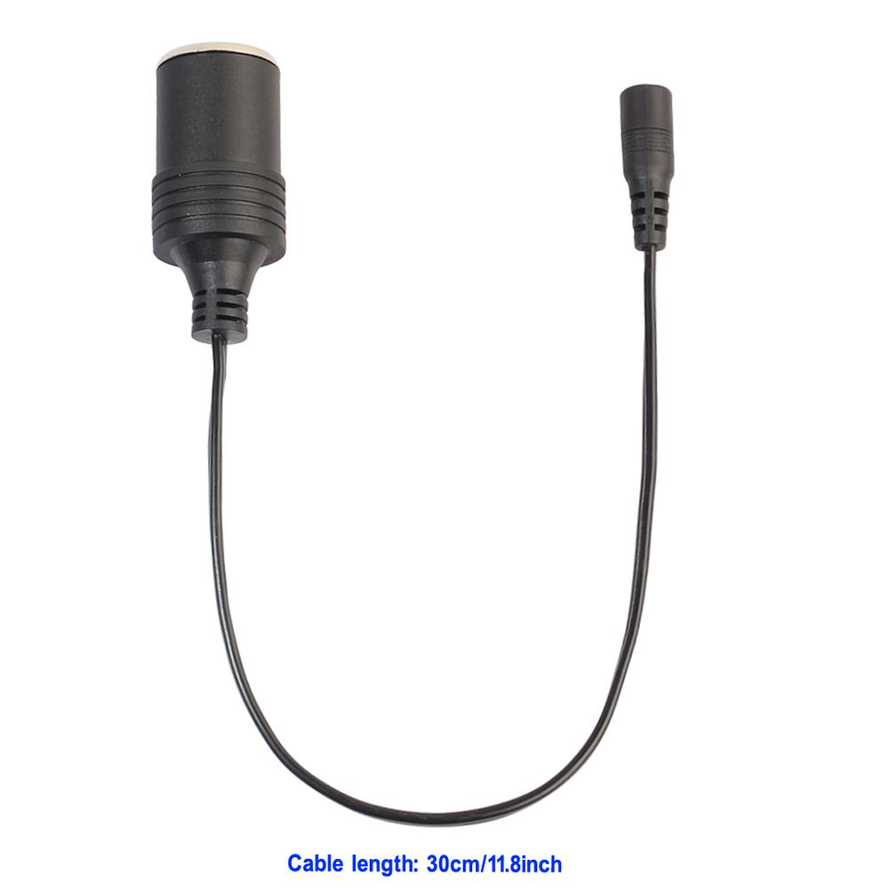 DC 5.5x2.1mm к гнезду прикуривателя автомобиля 12V 24V DC 5.5x2.1mm к гнезду прикуривателя автомобиля Аксессуары для кабеля