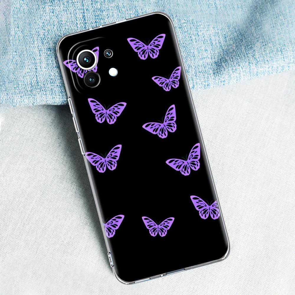 Бесконечность на фиолетовом Для Poco X5 X3 NFC F5 F4 F3 M3 Чехол для телефона Для Xiaomi 12T 12 13 Lite 11 Ultra Mi 10T 5G 11X Pro 11T Мягкий чехол