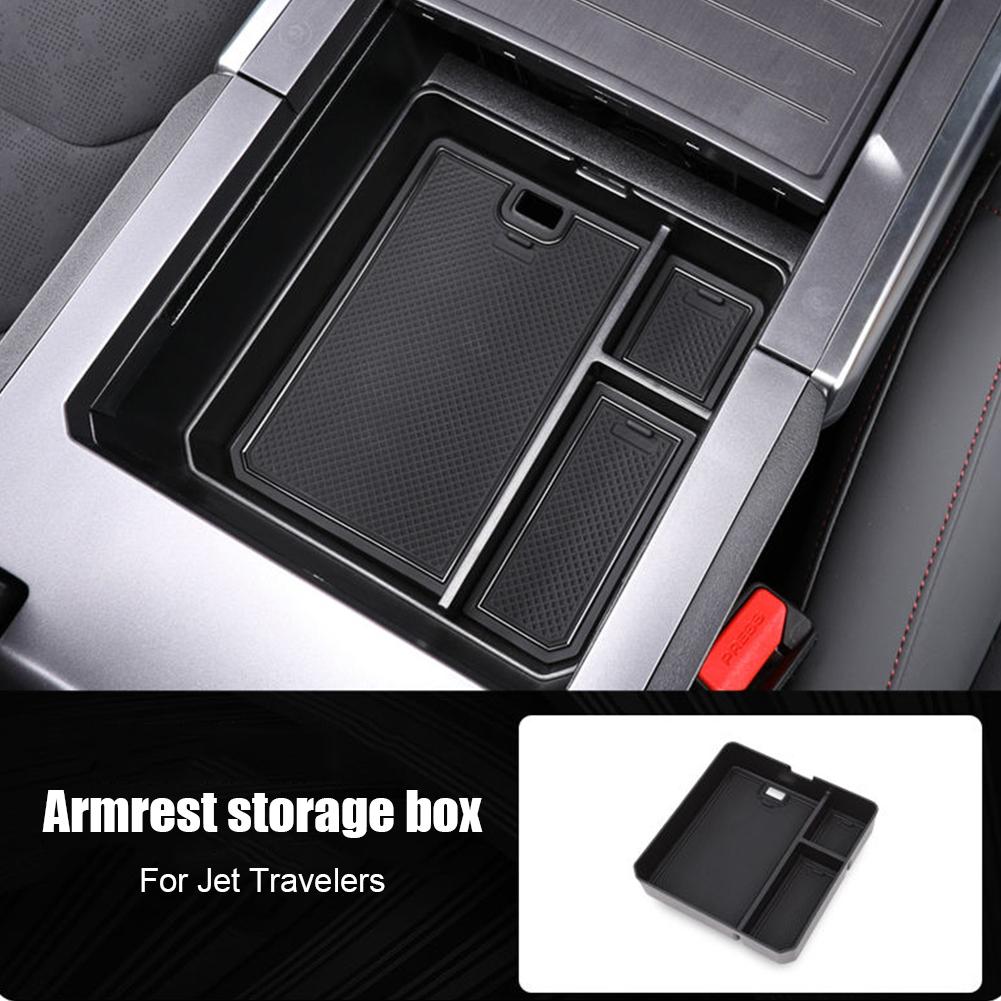 Fit For JETOUR Traveler T2 2024-2024 Car Navigation Screen Rear Storage Box Modified ABS Automotive Interior Storage Accessories