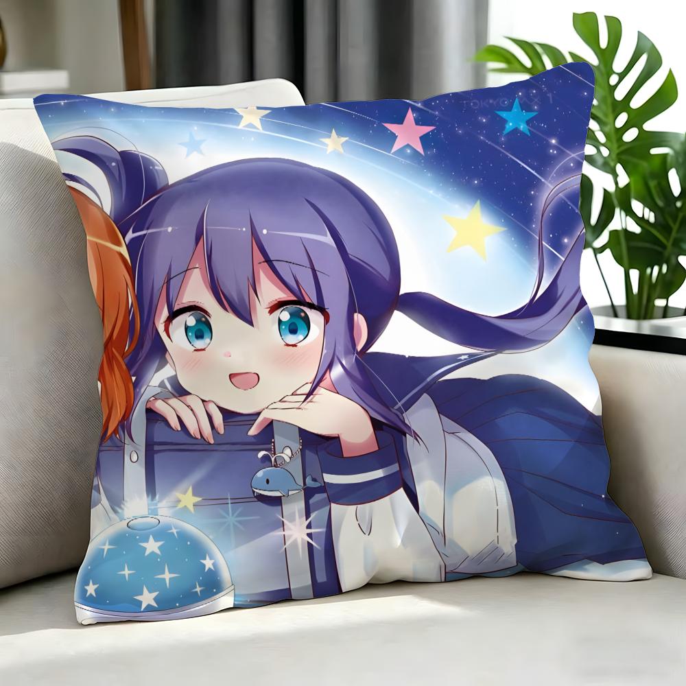 anime By the Grace of the Gods Cushion Cover Cushion Cover Set Pcs x x x Pillowcase Decorative Sofa Home Decor