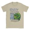 Glorbo Fruttodrillo 90-е Комиксный Стиль Итальянский Мозголом Футболка для Мужчин Чистый Хлопок Футболка с Коротким Рукавом Взрослые Топы