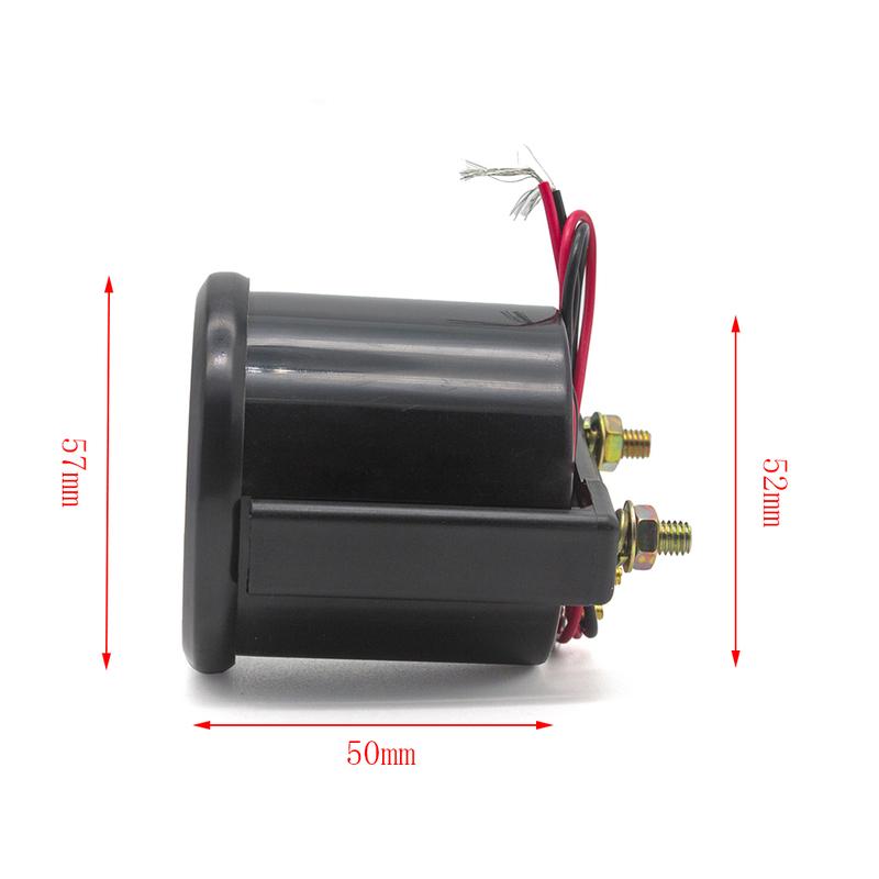 52mm Car Water Temperature Gauge 40~120 ℃ With Water Temp Sensor & Water Temp Adapter Joint Pipe Radiator 1/8ZG Sensor Car Gauge