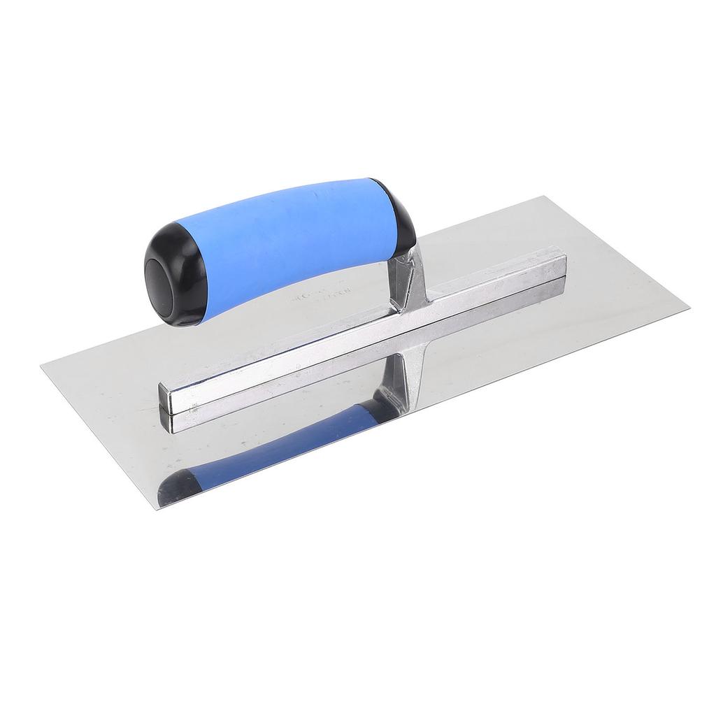 Кельма для гипсокартона с эргономичной ручкой, утолщенная нержавеющая сталь, отделочный шпатель для каменной кладки