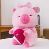 Couple Heart-to-heart Capybara Plush Toy Magnetic Love Kapi Confession Doll 520 Gift Wedding Doll