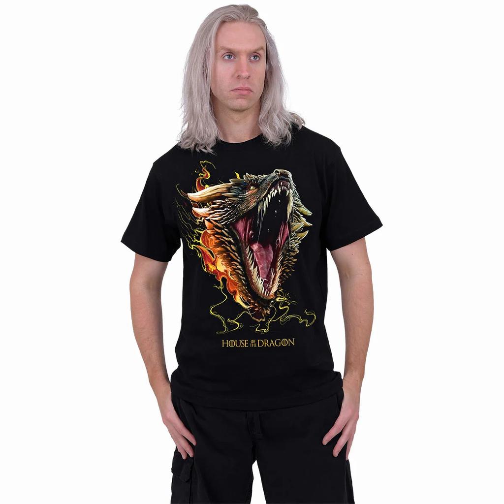 Spiral Direct Unisex Adult Dragon Drogon House Of The Dragon T-Shirt