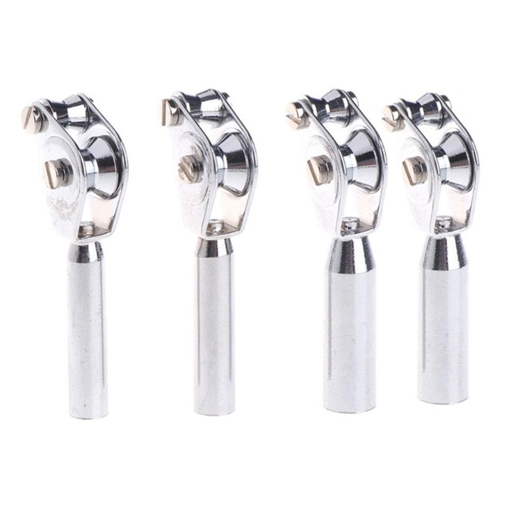 Комплект Кольцо-тюльпан из нержавеющей стали для морской лодки, Направляющее кольцо для кончика удилища, Ролик для лески с двойным роликом