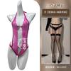 Sexy lingerie sexy SM strap one-piece clothes front buckle lace sexy nightclub passion uniform