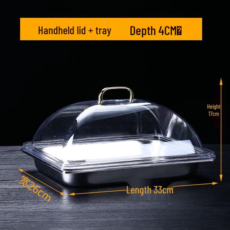 Qianxing Stainless Steel Covered Buffet Food Pan