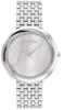 Silver Watch with Twisted Bezel Women's (25200320)