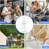 Plastic Empty Bottle Clear Foam Bottle Portable Refillable Bottle  Travel Cleaning