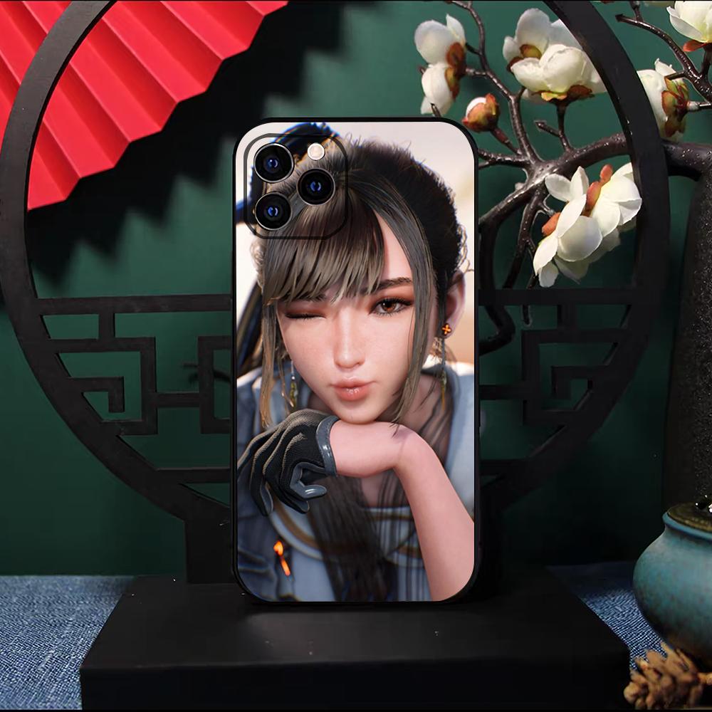Чехол для телефона Game Raven Stellar Blade Для IPhone 17 Pro Max 16 15 14 Pro Max 13 11 X Xs Xr 8 7Plus Силиконовый чехол