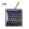 Non-slip Hair Tie 8Pcs High Elasticity Ropes, Braided Textured Surface Bands, Band Super Grip No Slip Ties, Tangle Accessories Long-lasting Elastic
