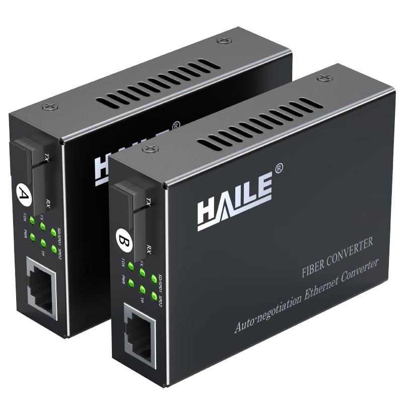 HAILE Gigabit Single-Mode Fiber Optic Transceiver