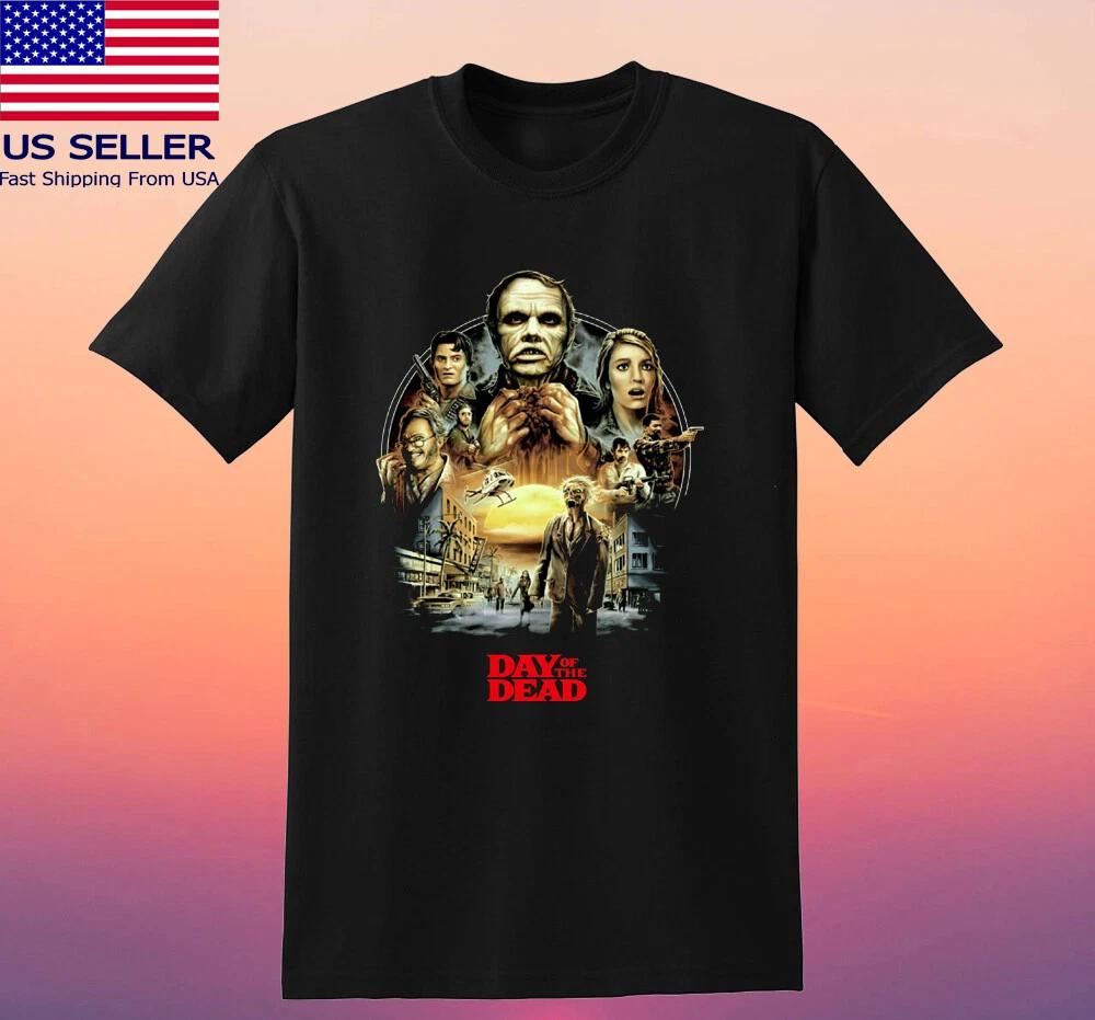 DAY OF THE DEAD Movie Men's Black Size S-5XL