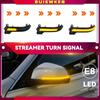 For BMW 1 2 3 4 X1 M Series F20 F30 F34 F36 E84 F87 I3 Dynamic Black LED Turn Signal Light Sequential Rearview Mirror Light