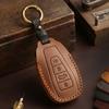 Genuine Leather Car Key Cover for Geely Emgrand GS Xingyue Binyue Xingrui Icon Vision Real Leather