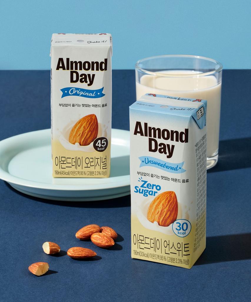 Almond Day Unsweetened 190ml x 24
