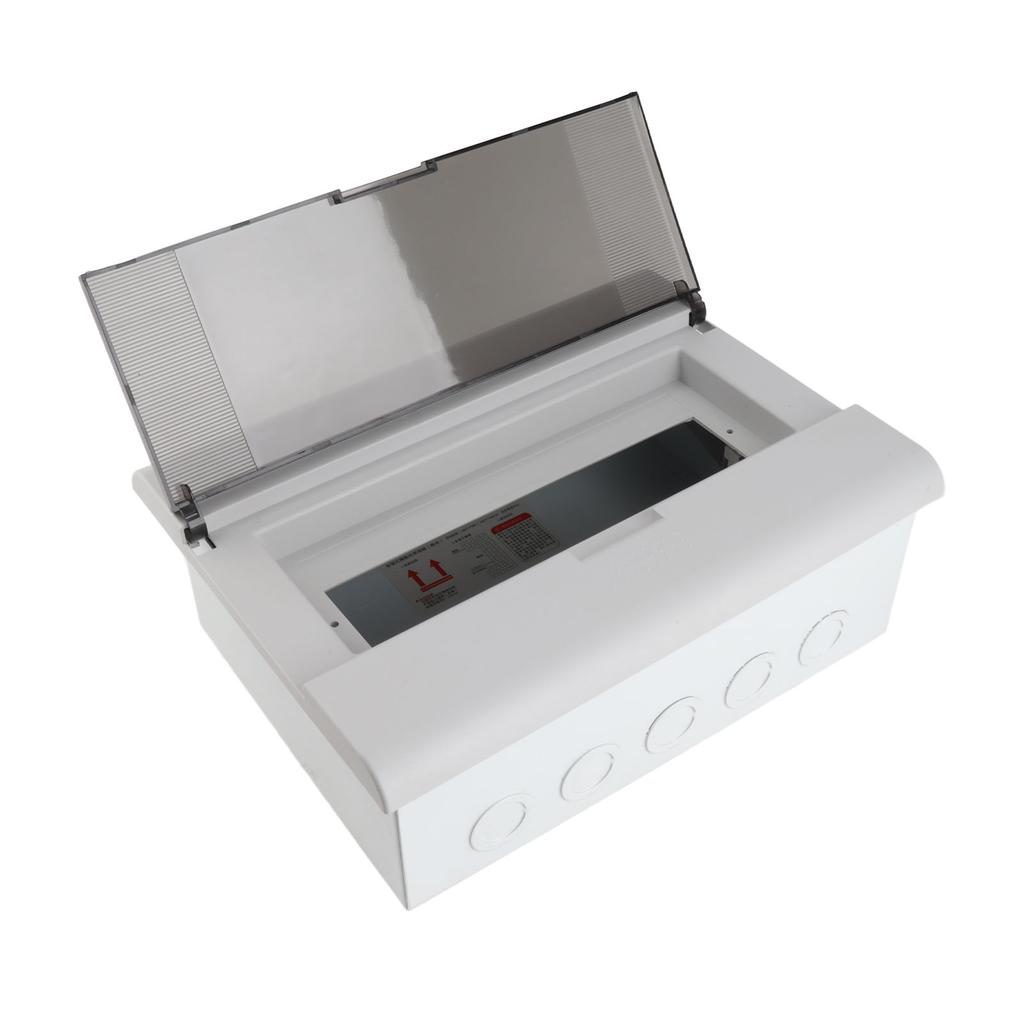 Распределительная коробка на 13 отводов, прозрачная крышка, скрытая коробка автоматических выключателей с DIN-рейкой