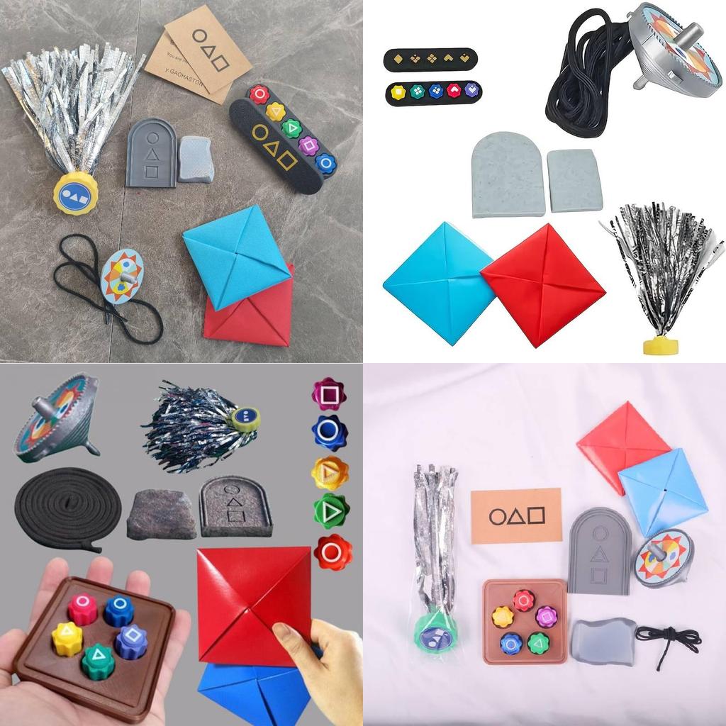 Игра Гонги Кальмар Корейские Настольные Игры Игрушка для Координации Рук и Глаз Реквизит для Вечеринки Подарок