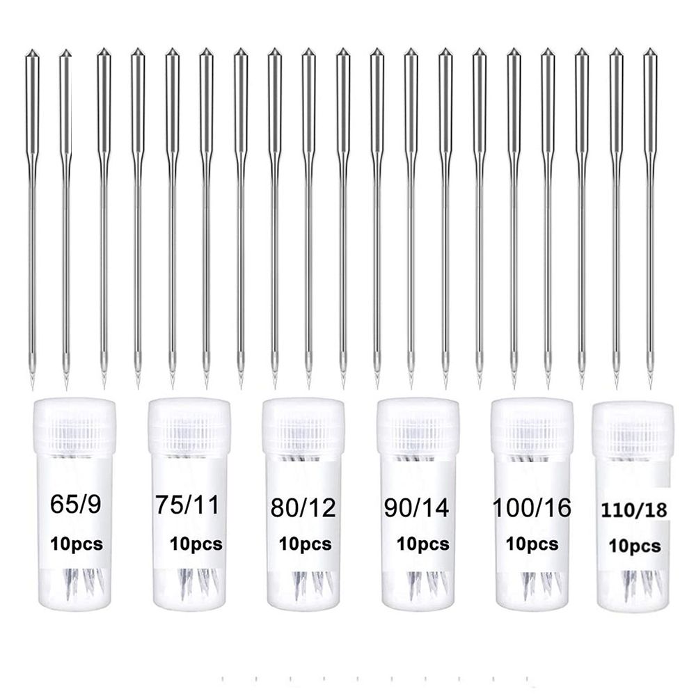 10Pcs/Box DIY Handcraft Threading Stainless Steel Sew Accessories Sewing Machine Needle Household