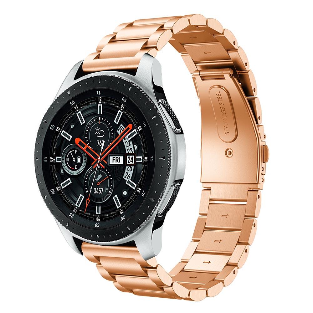 Ремешок для браслета из нержавеющей стали 20 мм 22 мм для Samsung Galaxy Watch 42 мм 46 мм Actice 2, ремешок для умных часов Samsung Gear S3/S2 Classic