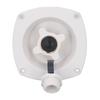 Rv Wall Mount Water Inlet Pressure Regulated City Water Entry with Quick Connector for Trailer Camper Boat White