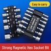 Улучшенный магнитный набор шестигранных бит для электрических и пневматических гайковертов