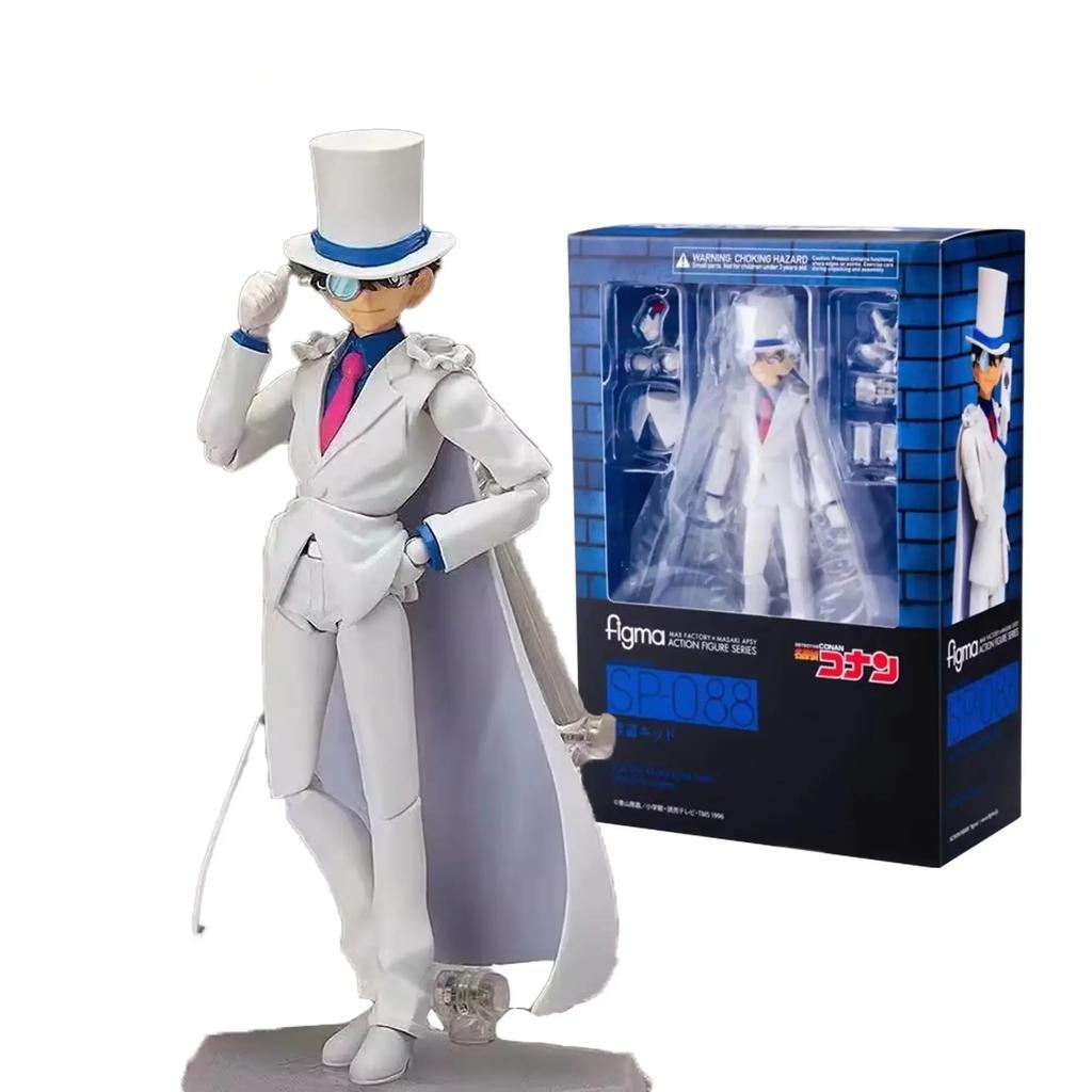 New 15cm Detective Conan Anime Figures Movable Kaito Kuroba Action Figure Statue Model Doll Collection Toys Gifts