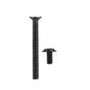 Water Cooling 12cm   Bracket with  Plating for PC Fan Cooling System, Metal Arched Bracket for Increasing Distance