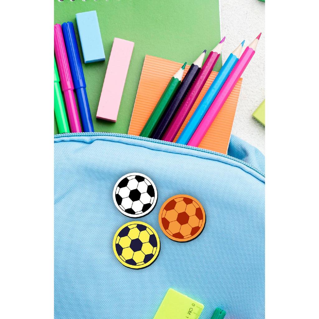 Notpa Character Uv Printed Wooden Badge With 3 Pins 5cm