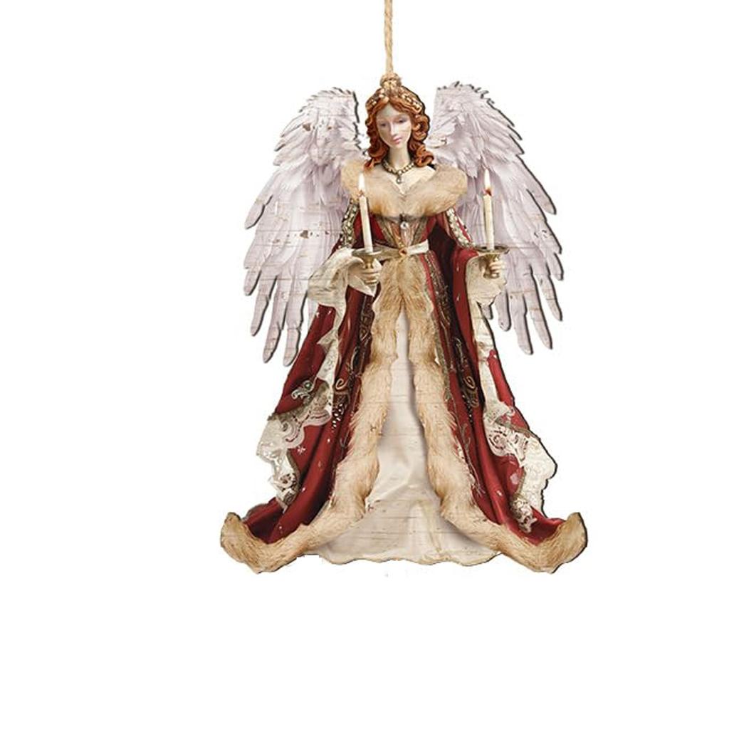 Санта 2D Плоский Акриловый Новогодний Елочный Подвесной Декор Спортивный Автомобиль Украшение Плоский Подвесной Декор