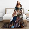 Jacob Elordi Flannel Blanket  Soft Warm Throw Blanket for Couch Bed Decorative Fluffy Bedspread Sofa Bed Cover