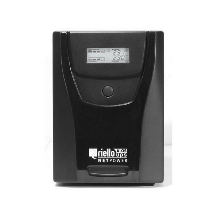 Onduleur - Riello - Net Power NPW 1000 - 1000 VA - 600 Watt - 4 connecteurs USB/RS-232
